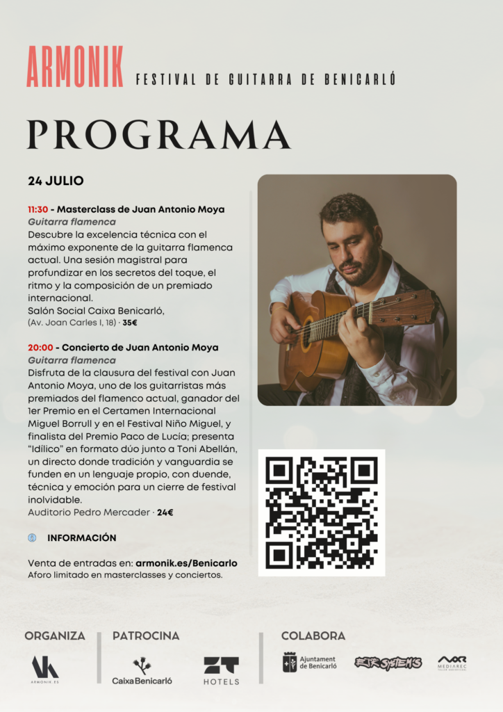 Programa festival de guitarra Benicarló